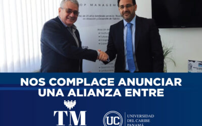 Top Management firmó alianza con Universidad del Caribe en Costa Rica