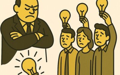 Líderes que no permiten errores, organizaciones que no innovan